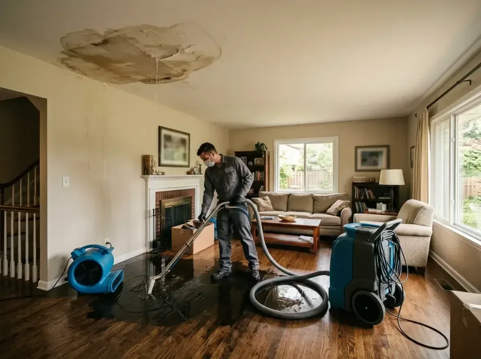attic-pipe-burst-ceiling-drip-008 — frequently asked questions, Water Damage Restoration & Carpet Care in Crystal Lake, CT
